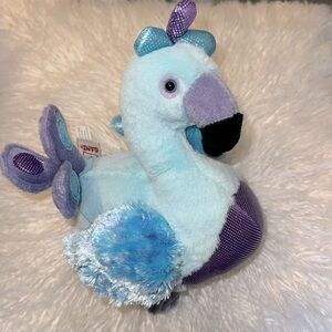 NWOT Webkinz Ganz Rare Blue and Purple Peacock